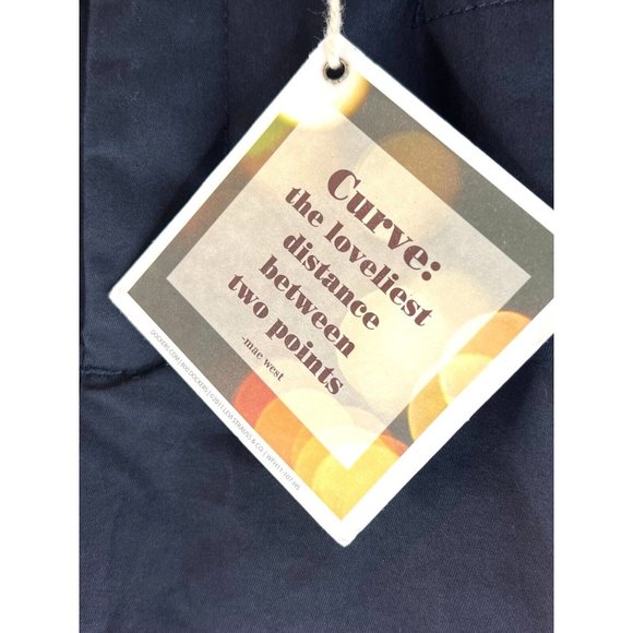 Dockers Khaki Woman's Size 4 Curve Navy Blue with Tags - Picture 4 of 14